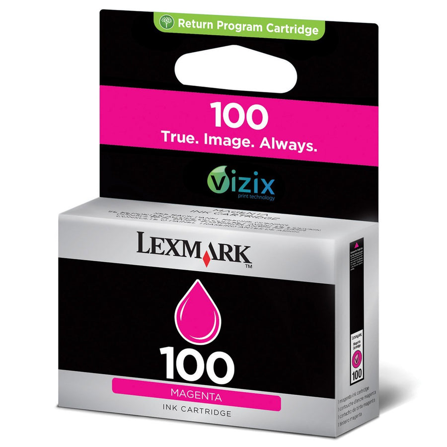 Lexmark No.100 Magenta Ink Cartridge 2-PACK ( 14N0901E ) NEW OLD STOCK FINAL SALE