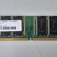 Micron 256MB PC133 133MHz non-ECC Unbuffered CL3 168-Pin DIMM ( MT8LSDT3264AG-133D2 ) REF