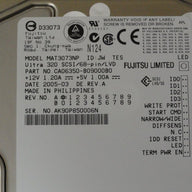 CA06350-B09000B0 - Fujitsu 73GB 15Krpm 68 Pin SCSI 3.5" HDD - USED