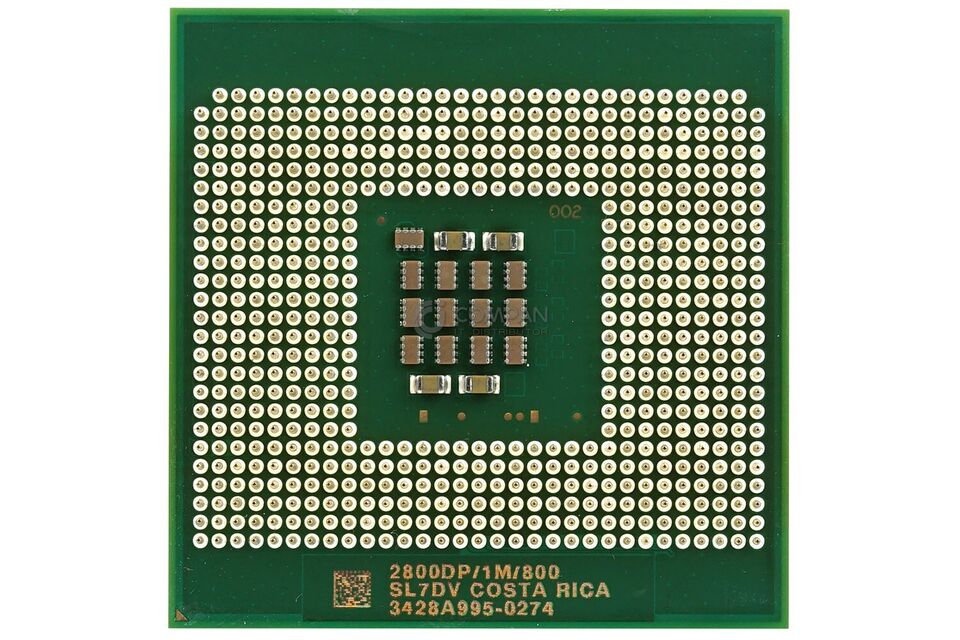 Intel Xeon 2.8GHz Socket 604 800MHz CPU ( SL7DV ) USED