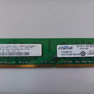 Micron/Crucial 1GB DDR2 NonECC DIMM MT16HTF12864AY-53EF1 CT12864AA53E.16FF