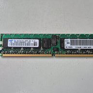 Samsung IBM 1GB PC2-3200 DDR2-400MHz ECC Reg CL3 240-Pin DIMM ( M393T2950BZ0-CCC 73P2870 ) REF