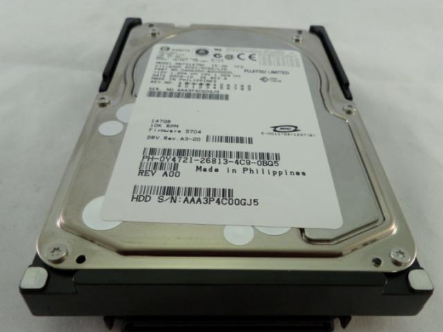 PR10964_CA06350-B20300DL_Fujitsu Dell 147GB SCSI 80 Pin 10Krpm 3.5in HDD - Image2