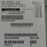 Fujitsu Sun 9.1GB SCSI 80Pin 3.5" HDD ( CA01606-B56300SU MAB3091SC 370-3413-04 ) REF