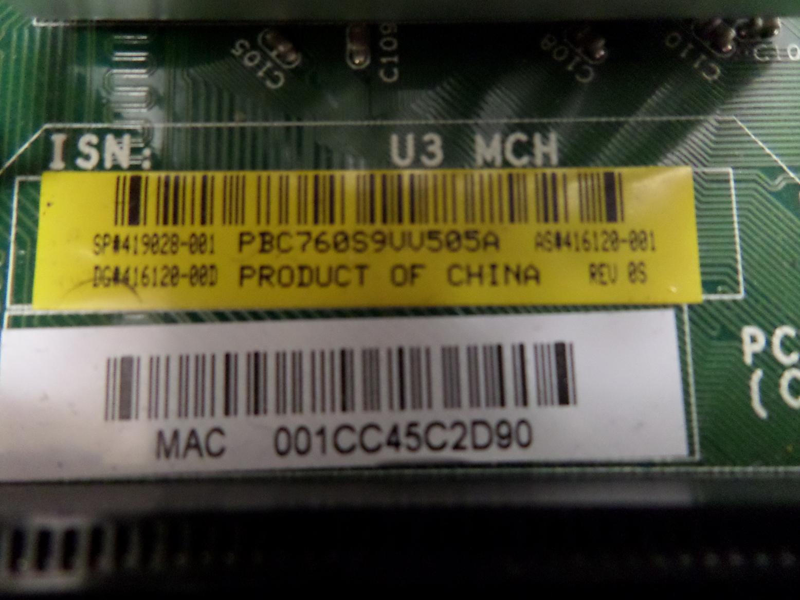 PR24521_419028-001_HP ProLiant ML110 G4 Socket 775 Motherboard - Image4