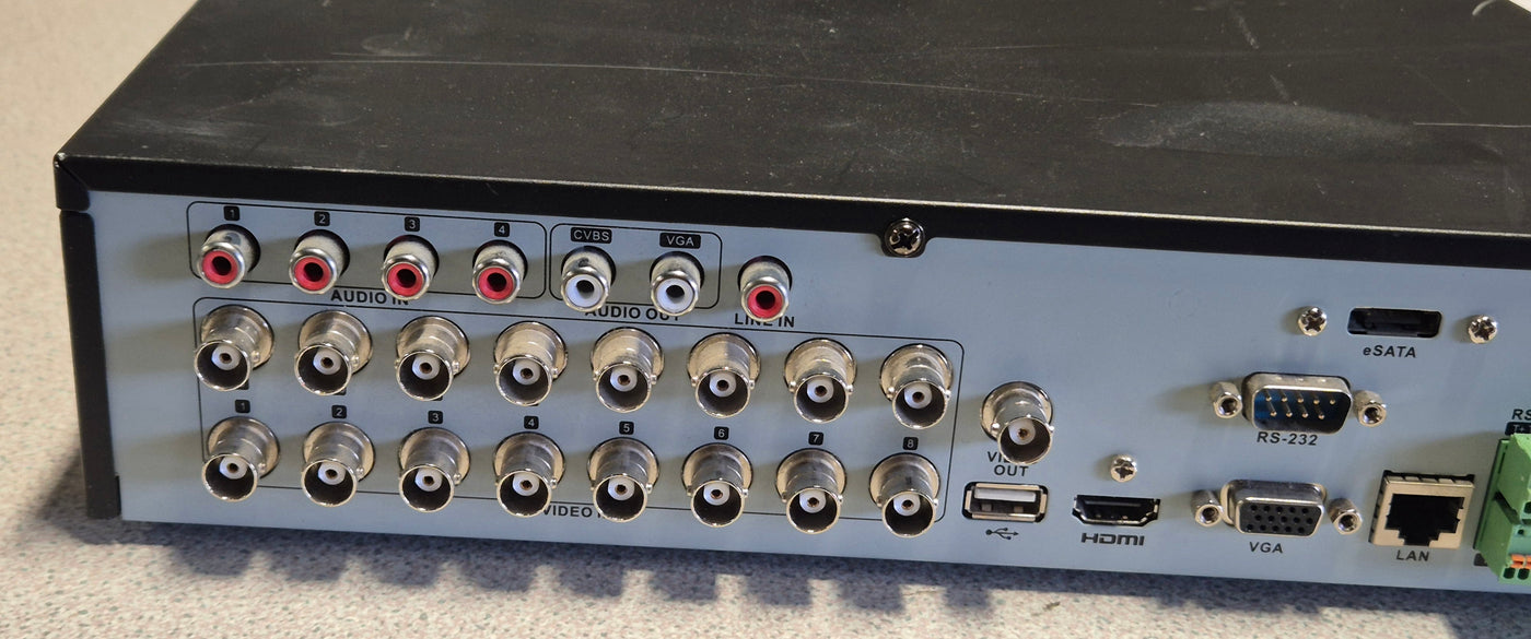 HIKVision 16 Channel Turbo HD DVR - 4TB HDD - admin password reset to 12345 ( DS-7316HQHI-SH ) USED