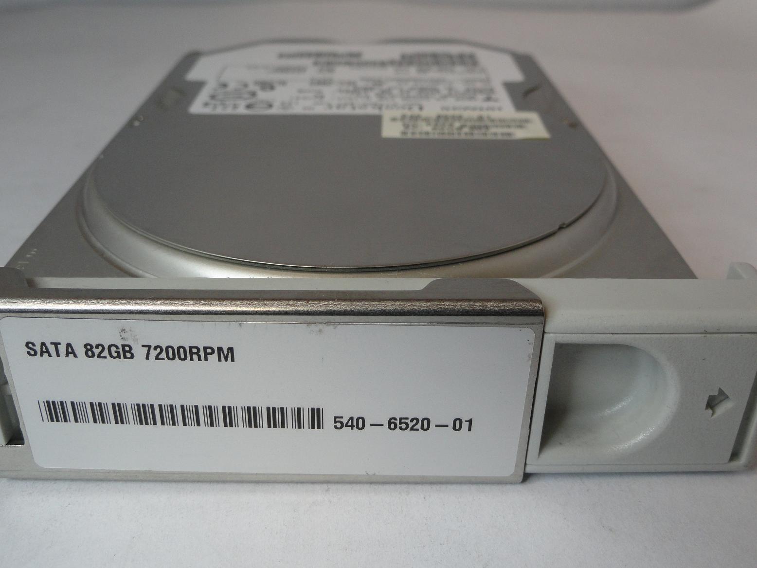 Hitachi Sun 80GB SATA 7200rpm 3.5in HDD in Tray ( 0A30354 HDS728080PLA380 540-6520-01 ) REF