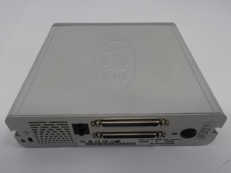 300503 - LaCle d2 HD 36GB U320 10KRPM External Hard Drive - Silver - USED