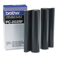 Brother 2 Ribbon Refill Rolls ( PC-202RF ) NEW OLD STOCK FINAL SALE