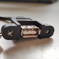 Sinforcon Panel Mount AF USB to mini USB Serial converter cable (CAB0007)