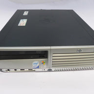 RG581AW#ABU - HP Compaq dc7700 Intel Core 2 Duo 2.66GHz 1Gb RAM DVD/RW SFF Desktop - No HDD - USED