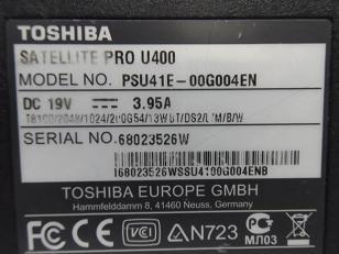 PR20167_U400_Toshiba Satellite Pro U400 Laptop - Image5