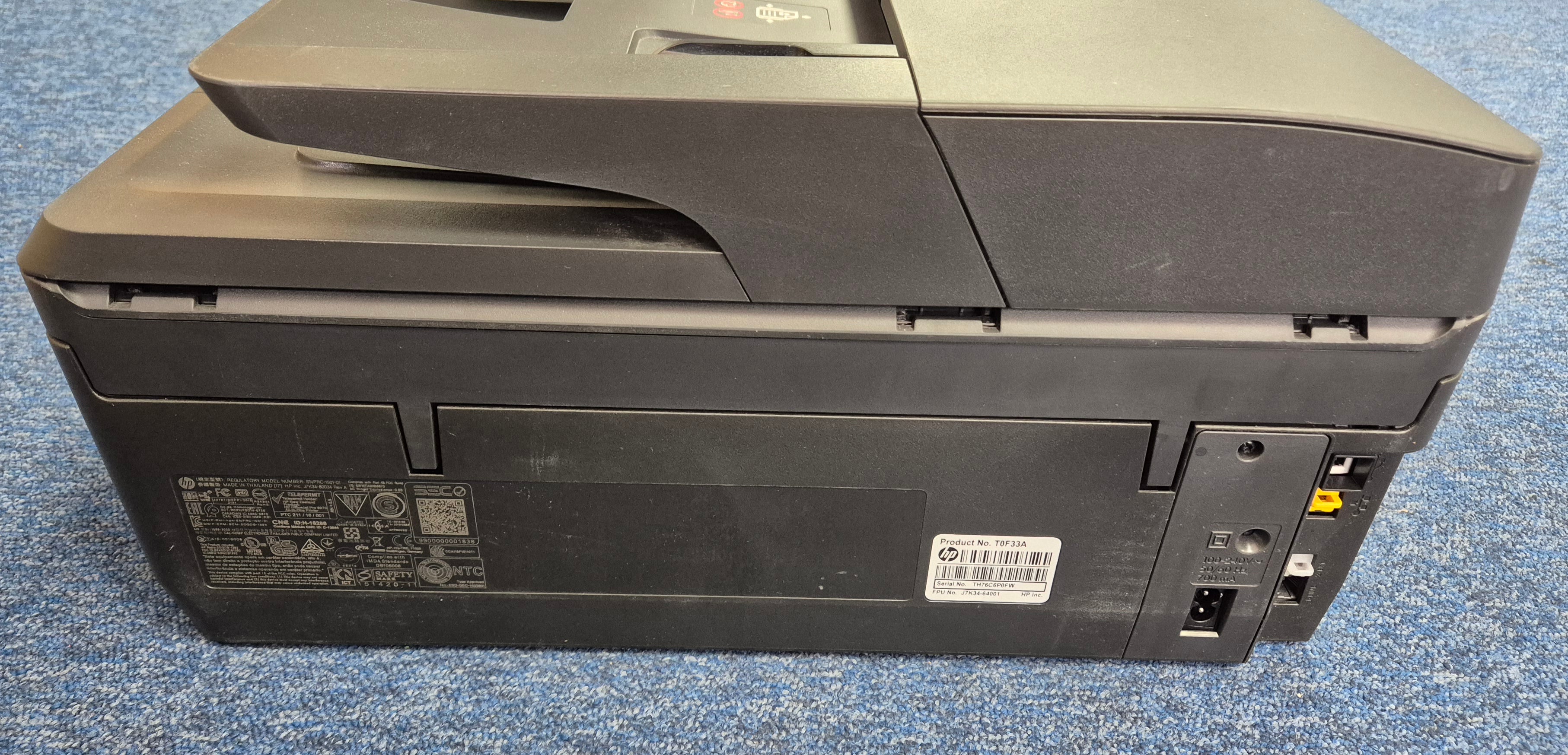 HP OfficeJet Pro 6970 All-In-One Colour Printer ( T0F33A ) USED with original box/inks