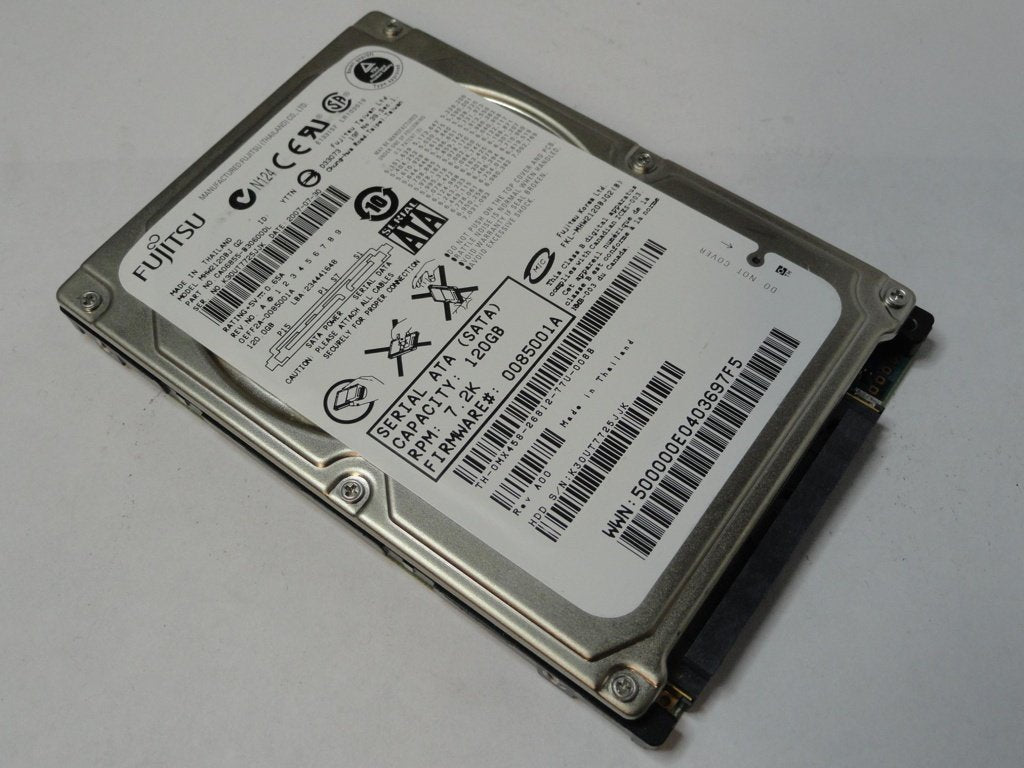 PR20105_CA06855-B30600DL_Fujitsu Dell 120Gb SATA 7200rpm 2.5in HDD - Image2