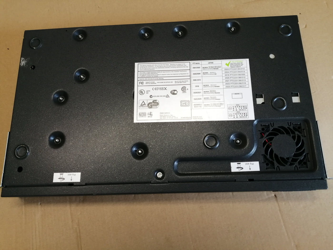 CISCO SYSTEMS 2500 SERIES ETHERNET ROUTER (2501 USED)