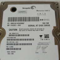 PR22887_9S1134-022_Seagate HP 160Gb SATA 5400rpm 2.5in HDD - Image2