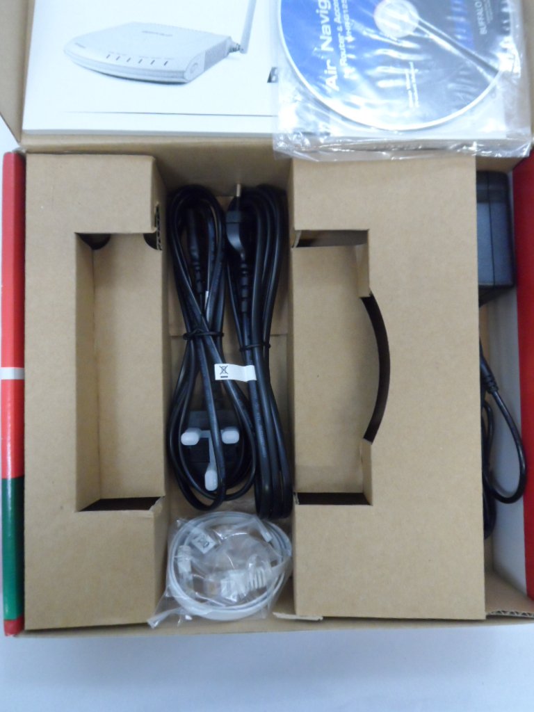 Buffalo Wireless-G High Speed 4-Port Router ( WHR-G125 WHR-G125-EU NOB )