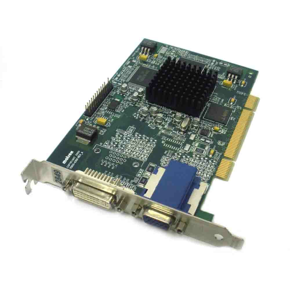 IBM Matrox PCI 32MB DDR Video Graphics Card ( 7003-0301 00P5758 00P5756 ) USED
