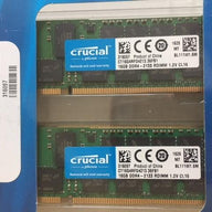 Crucial 64GB 4x16GB DDR4-PC2133 Memory Kit (CT4K16G4RFD4213 New open box )