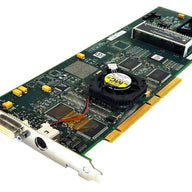 .IBM. DVI PCI Graphics Card  00P4474 with Fan Adapter (00P4476 09P6696 GXT4500P USED)