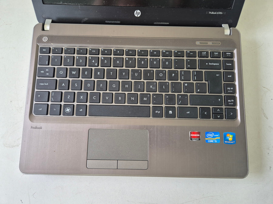 HP ProBook 4330s 600GB HDD 4GB RAM i5-2430M 2.4GHz Win10Pro 13.3" ( A1E92EA#ABU ) USED