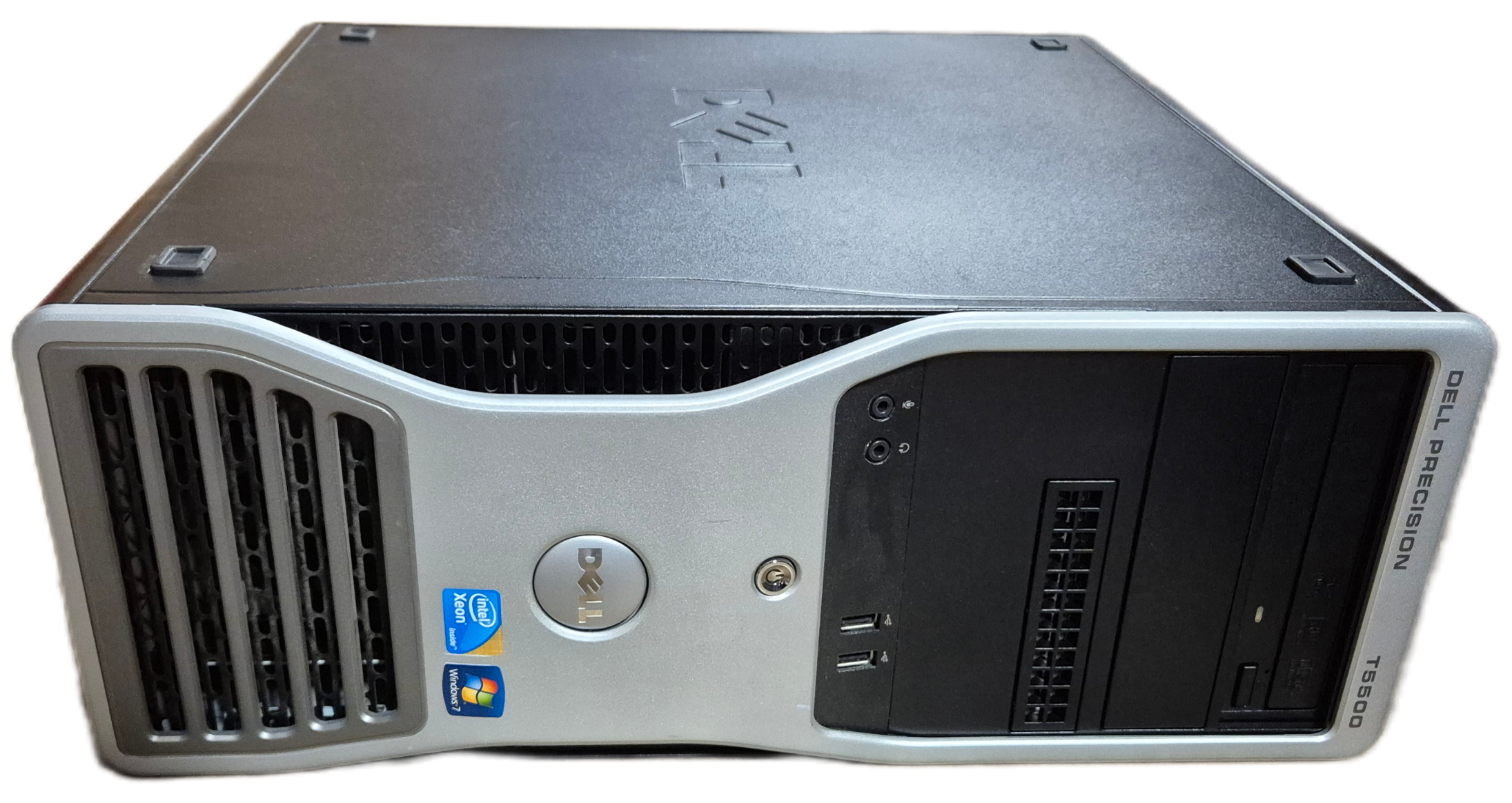 Dell Precision T5500 Xeon X5690 3.47GHz DVD NO HDD NO RAM NO OS Win7Pro COA present USED