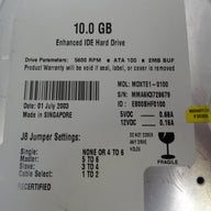 PR18964_MDXTE1-0100_Western Digital 10Gb IDE 5600rpm 3.5in HDD - Image2