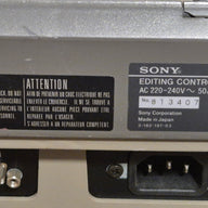 Sony Editing Control Unit ( PVE-500 ) USED