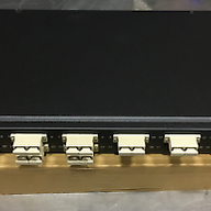 CONNECTIX CABLING SYSTEMS Duplex Loaded Fibre Patch Panel 24 Way Black ( 009-022-020-12 ) NEW