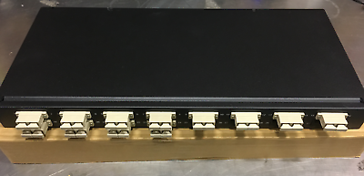 CONNECTIX CABLING SYSTEMS Duplex Loaded Fibre Patch Panel 24 Way Black ( 009-022-020-12 ) NEW