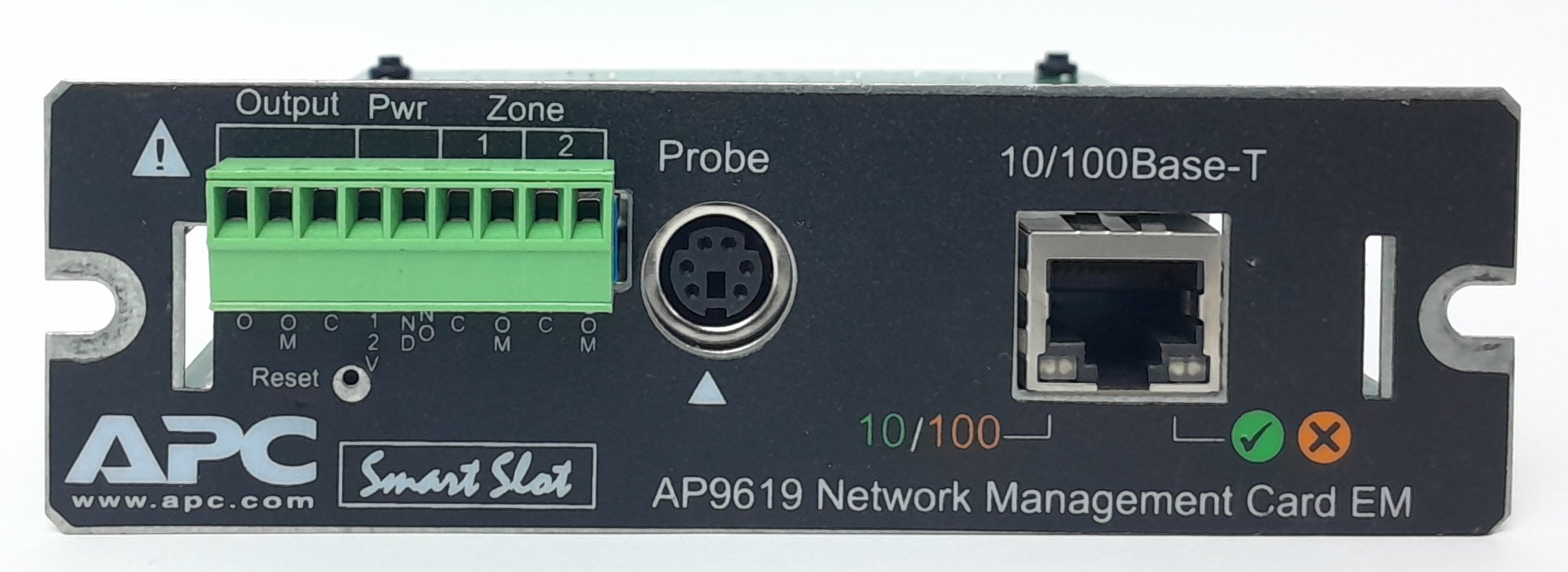 APC Smart Slot UPS Network Management Card + EM ( AP9619 ) NOB