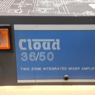 Cloud 36/50 two zone integrated mixer amplifiier (CXL-3120 Used) With PSU