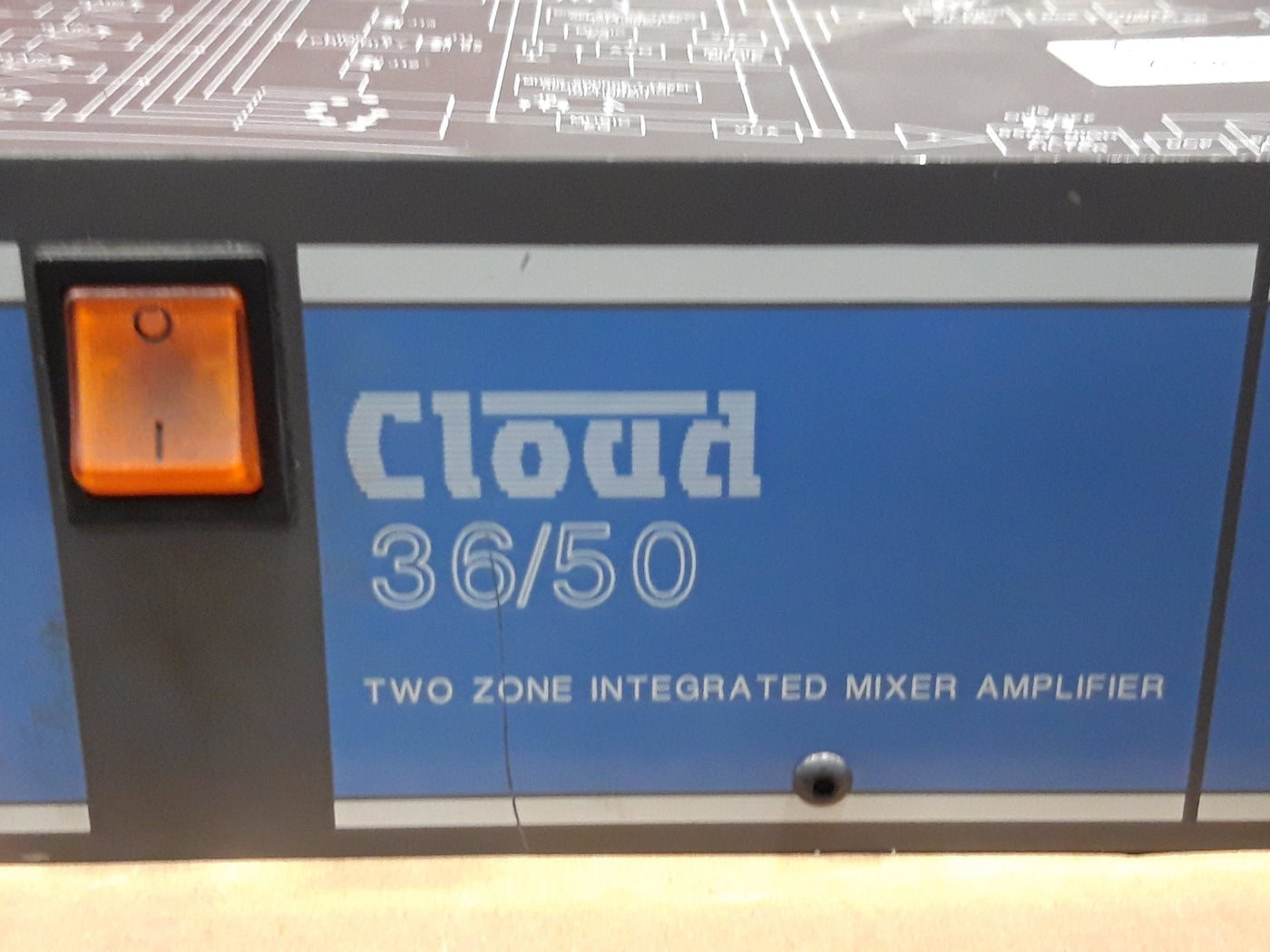 Cloud 36/50 two zone integrated mixer amplifiier (CXL-3120 Used) With PSU