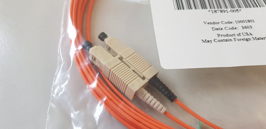 Compaq 5m LC to SC Fiber Optic Cable - Refurbished - 187891-005