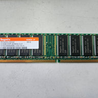 Hynix 512MB PC3200 DDR-400MHz CL3 184-Pin DIMM ( HYMD564646B8J-D43 ) REF