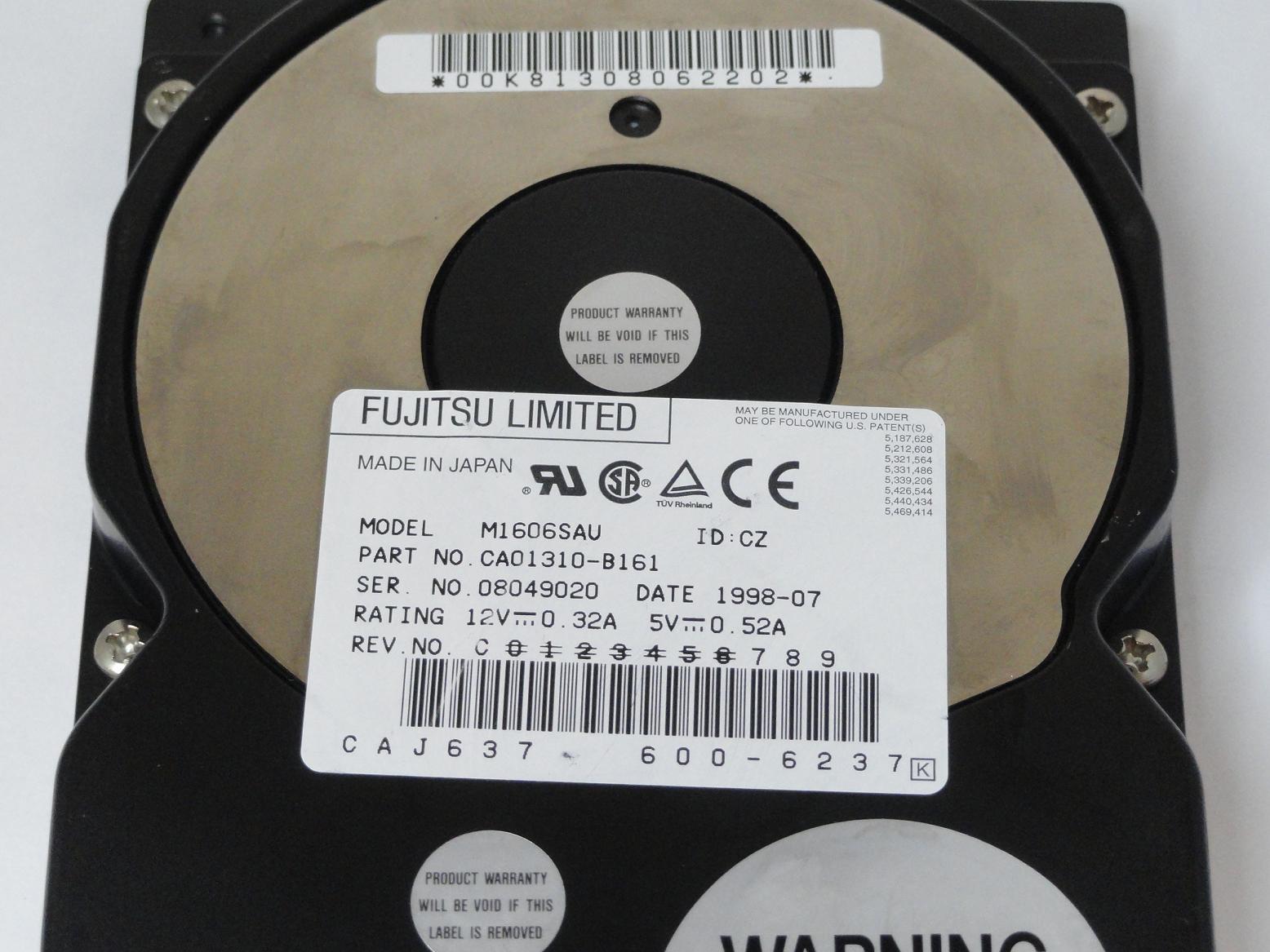 PR25200_CA01310-B161_Fujitsu 1GB SCSI 50 Pin 5400rpm 3.5in HDD - Image3