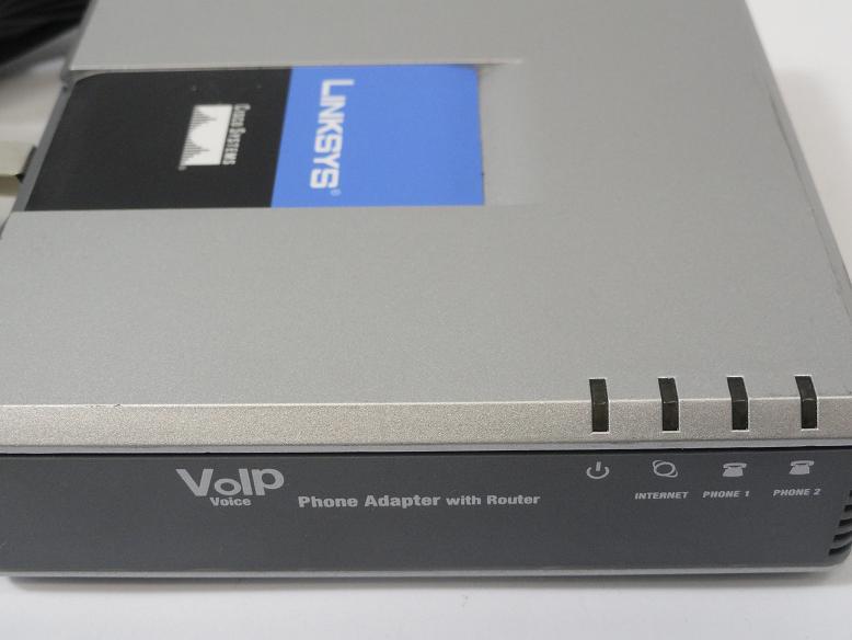 Linksys VoIP Phone Adapter With Router ( SPA2102 SPA2102    Linksys Used) W/PSU