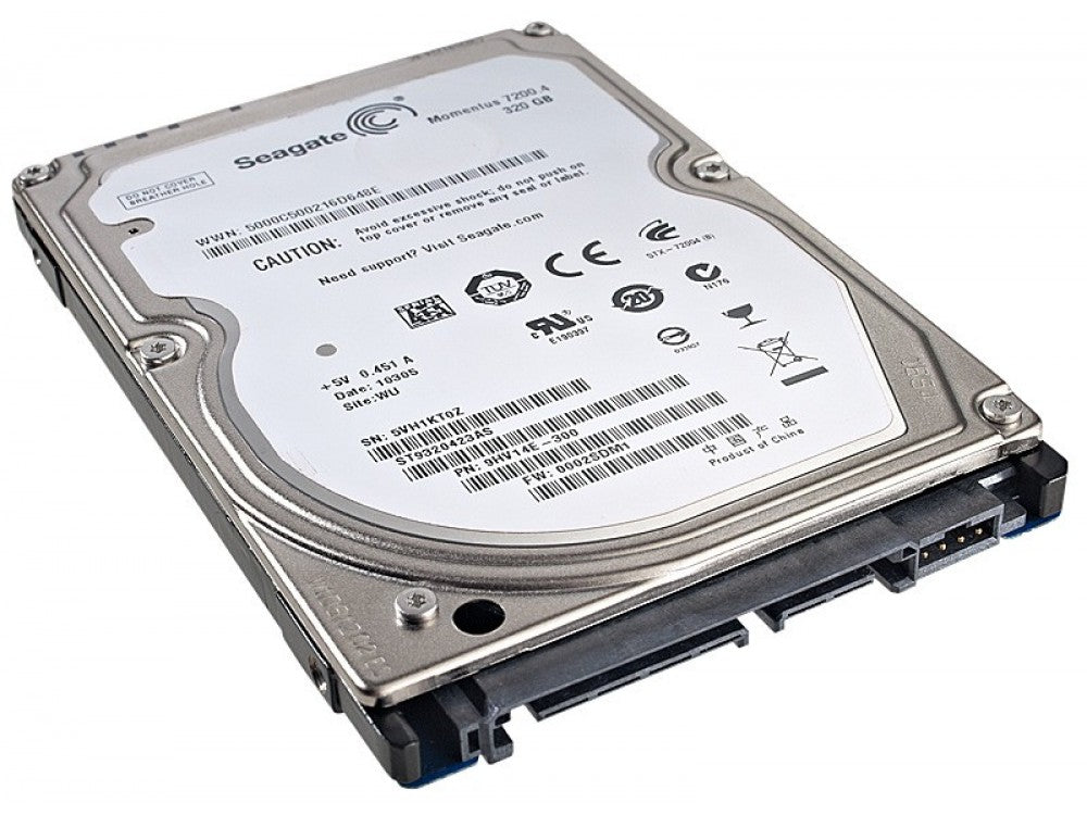 Seagate 320GB SATA 7200rpm 2.5in HDD ( 9HV14E-300 ST9320423AS ) REF