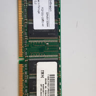 Infineon / IBM labelled 256MB PC2100 DDR-266MHz non-ECC Unbuffered CL2.5 184-Pin DIMM Memory Module (HYS64D32000GU-7-B)