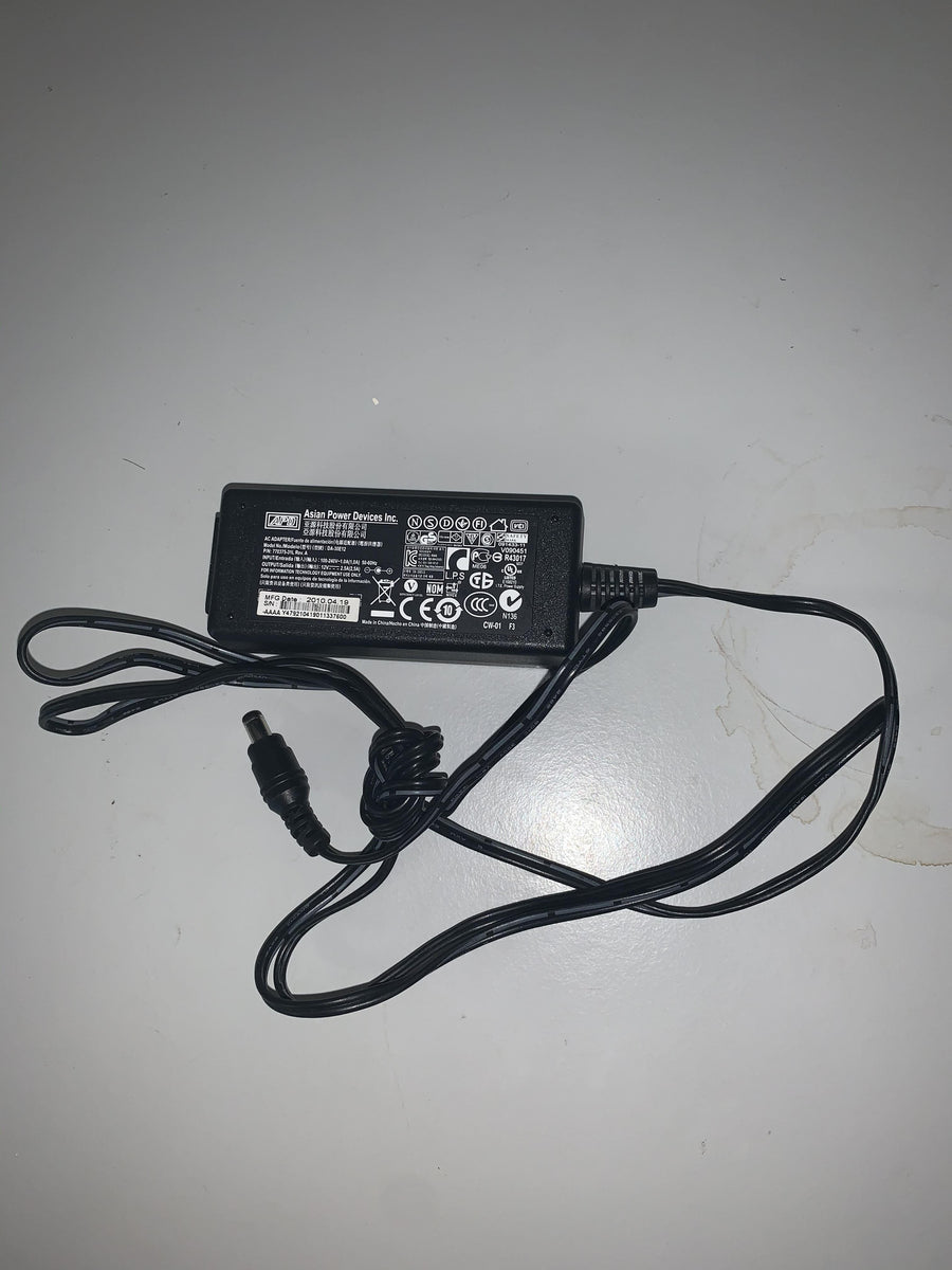 ASIAN POWER DEVICES ADAPTER 12V 2.5A REV A (770375-31L DA-30E12 USED)