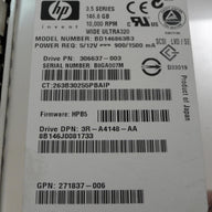 PR22803_8B146J0_Maxtor HP 146.8GB SCSI 80 Pin 10Krpm 3.5in HDD - Image3