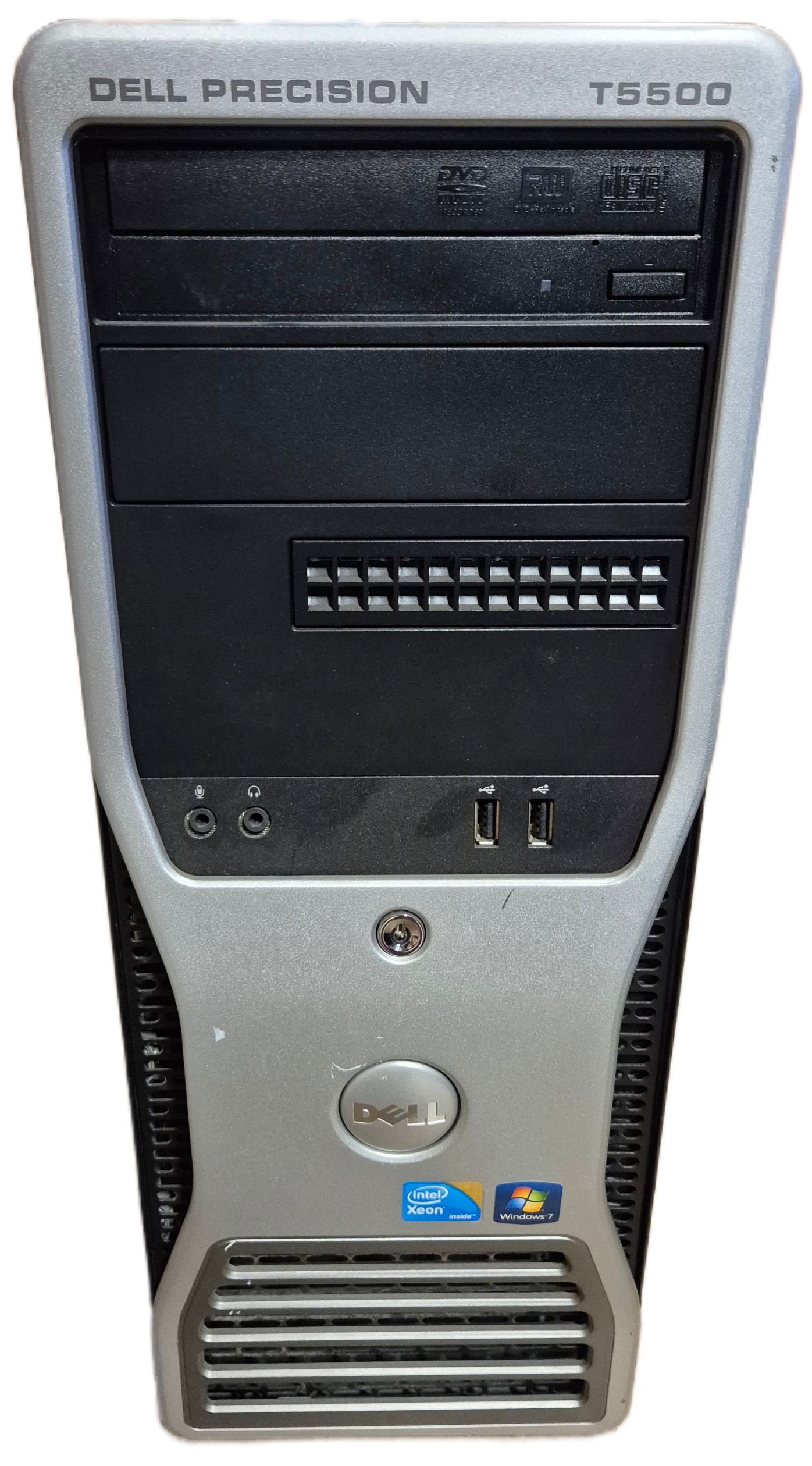 Dell Precision T5500 Xeon X5690 3.47GHz 300GB HDD 24GB RAM DVD NO OS Win7Pro COA present USED