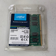 Crucial 16GB (2x8GB) DDR4-2666 CL19 SODIMM Memory Kit ( CT2K8G4SFS8266 ) NEW