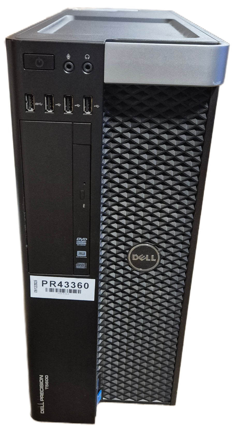 Dell Precision T5600 DVD 16GB RAM Dual Xeon E5-2687W 3.1GHz NO HDD NO OS ( D01T ) USED