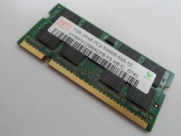 PR20627_HYMP512S64CP8-Y5_Hynix 1GB PC2-5300 CL5 16c 64x8 2Rx8 1.8V SODIMM - Image2