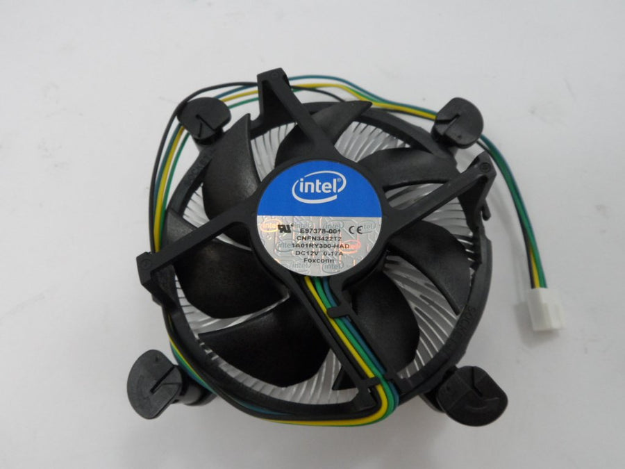 E97378-001 - Intel E97378-001 Heatsink & Fan for Xeon CPU Socket-1155/1156 4-PIN 3.5" Copper Base - NBUL