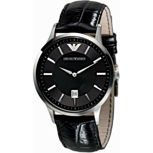 Emporio Armani Men's Black Watch ( AR2411 ) 