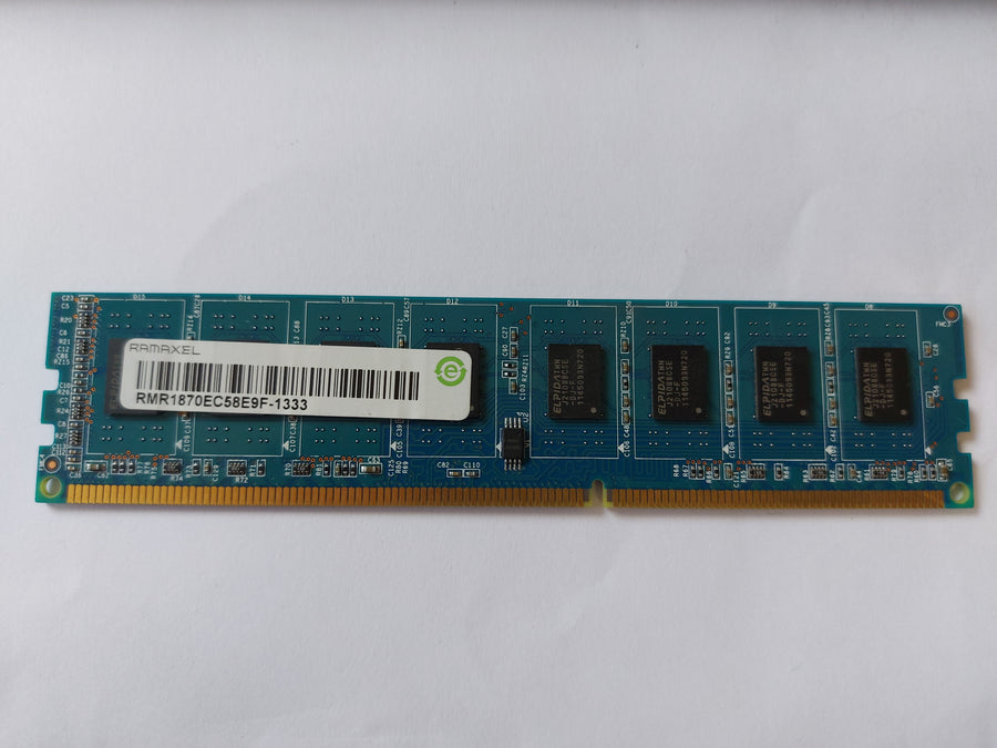 Ramaxel Lenovo 4GB PC3-10600 DDR3-1333MHz non-ECC Unbuffered CL9 240-Pin DIMM Dual Rank Memory Module ( RMR1870EC58E9F-1333 89Y9224 ) REF