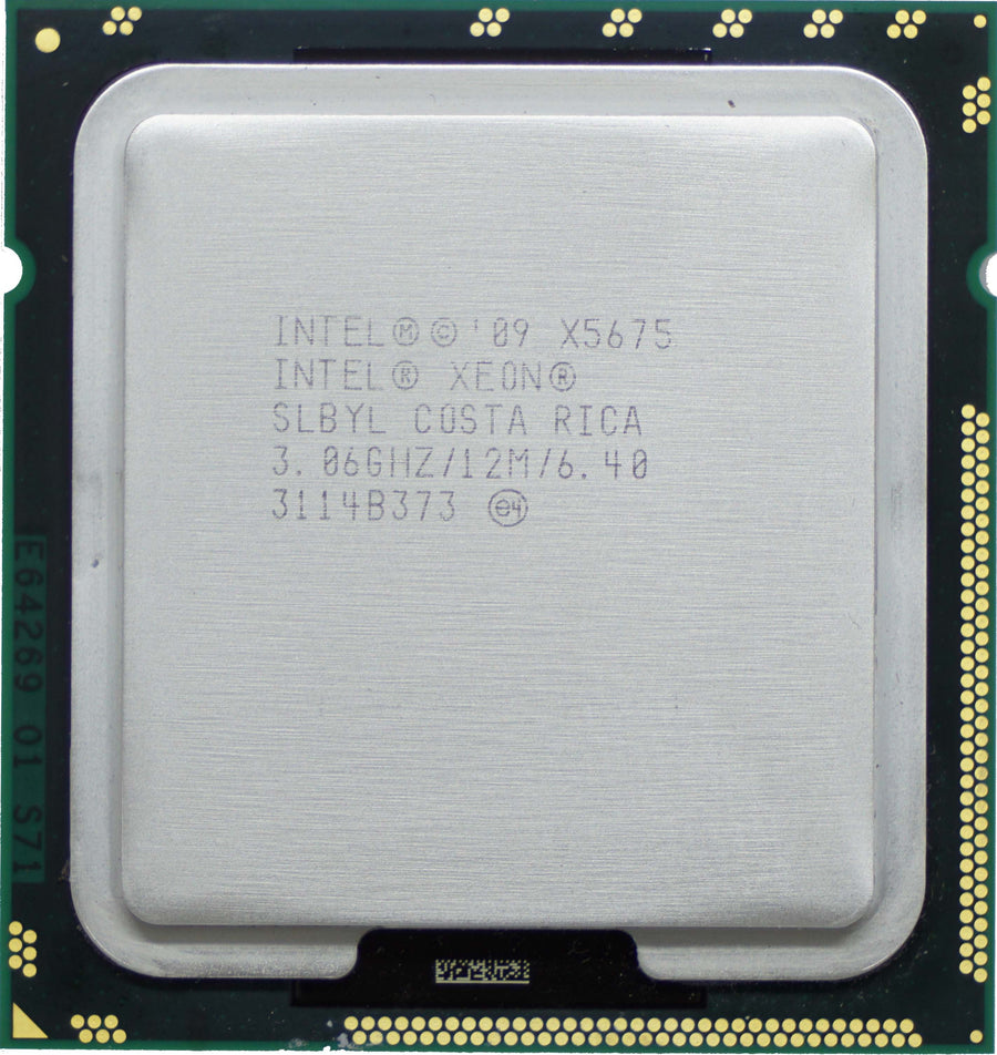 Intel Xeon X5675 12M Cache 3.06GHz 6.40 GT/s Processor ( SLBYL ) REF