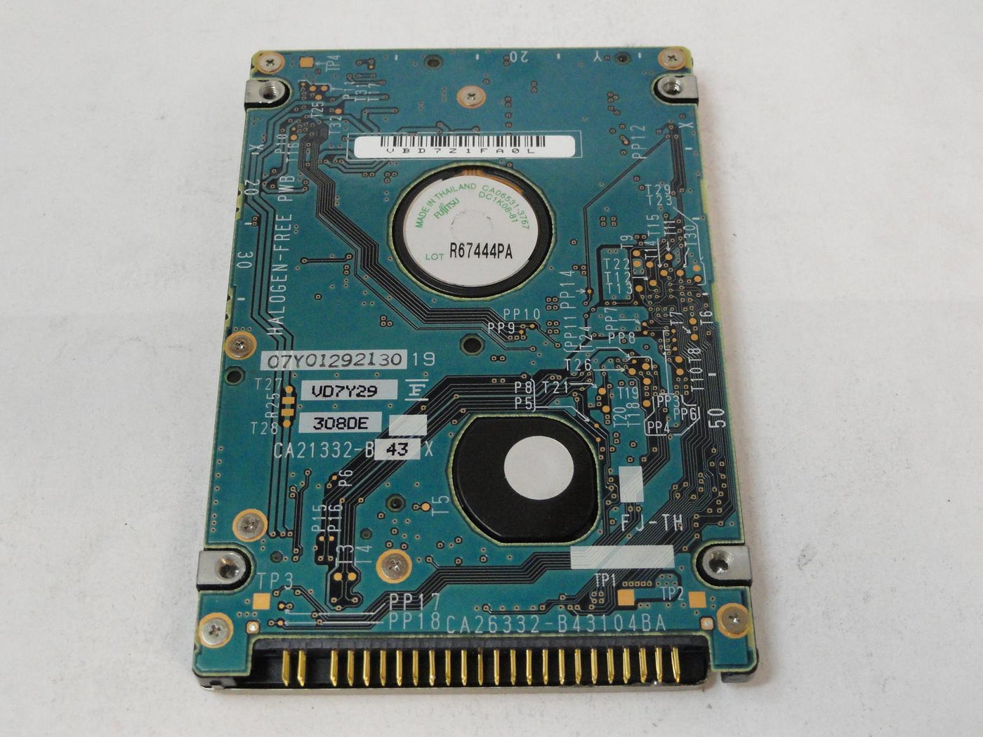 MC4297_CA06377-B11400DL_Fujitsu 40GB IDE 5400rpm 2.5in HDD - Image2